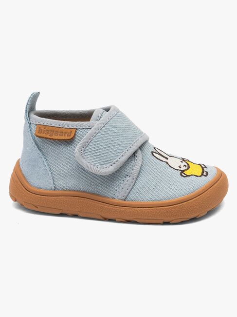 Bisgaard Miffy Barefoot Hausschuhe, Skyblue