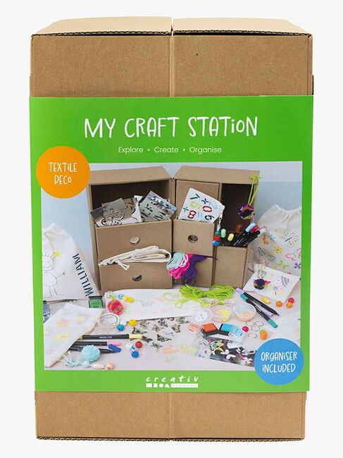 Creativ Company Meine Bastelstation Textildekoration