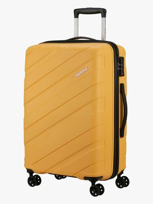 American Tourister Jetdriver Spinner Reisekoffer 63L, Banana Cream