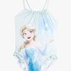 Disney Die Eiskönigin Badeanzug, Hellblau