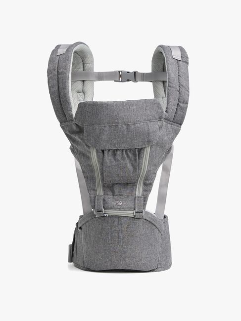 Beemoo CARE Carry Comfort 4-in-1 Babytrage & Hüftsitz, Grey