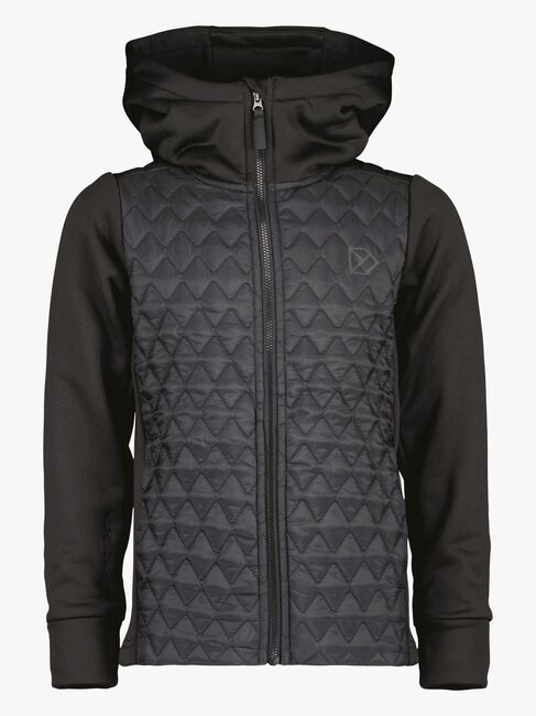 Didriksons Kapris Hybridjacke, Schwarz