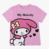 Hello Kitty My Melody T-Shirt, Rosa