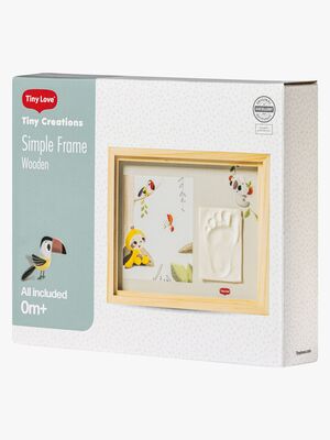 Tiny Love Babyprint Rahmen Handabdruck Einfach, Wooden