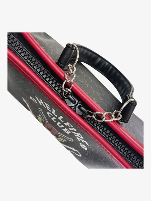 Stranger Things Hellfire Club Kulturbeutel, Schwarz