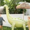 SUNNYLiFE Giant Dino Aufblasbarer Sprinkler, Into the Wild Khaki