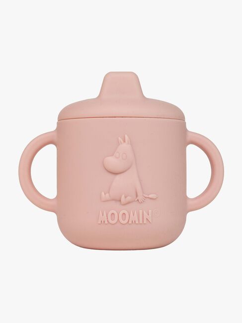 Mumin Geschirr-Set Silikon, Rosehip Pink