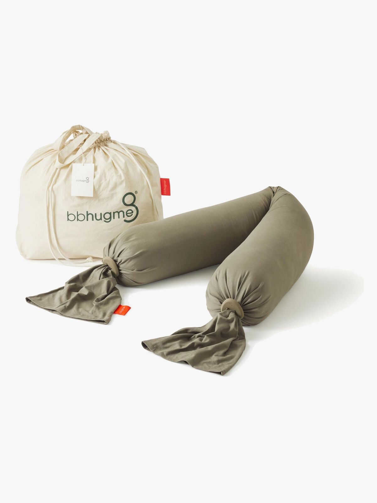 bbhugme Umstands- und Stillkissen, Dusty Olive