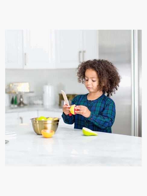 Melissa & Doug Spielset Obst in einer Box mit Messer