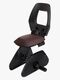 BoBike ONE Junior Rack Mount Fahrradsitz, Dark Brown