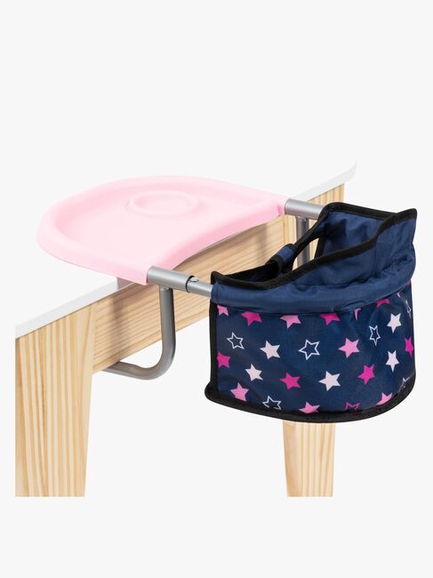 Bayer Design Tischsitz mit Tablett, Blau/Pink