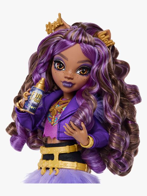 Monster High Core Puppe Clawdeen Wolf & Crescent