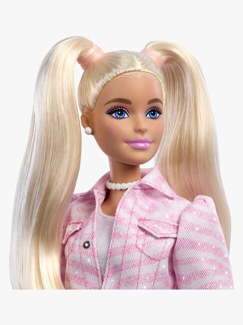 Barbie Deluxe Style Puppe mit Jeansjacke & Rock