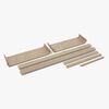 Flexa Junior Bettverlängerung Set, Oak Clear lacq