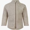 Mikk-Line Wollfilz-Jacke Baby, Melange Offwhite