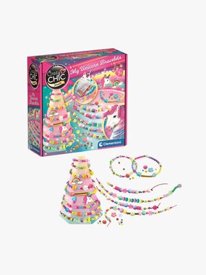 Clementoni Crazy Chic Bastelset Glow in the dark