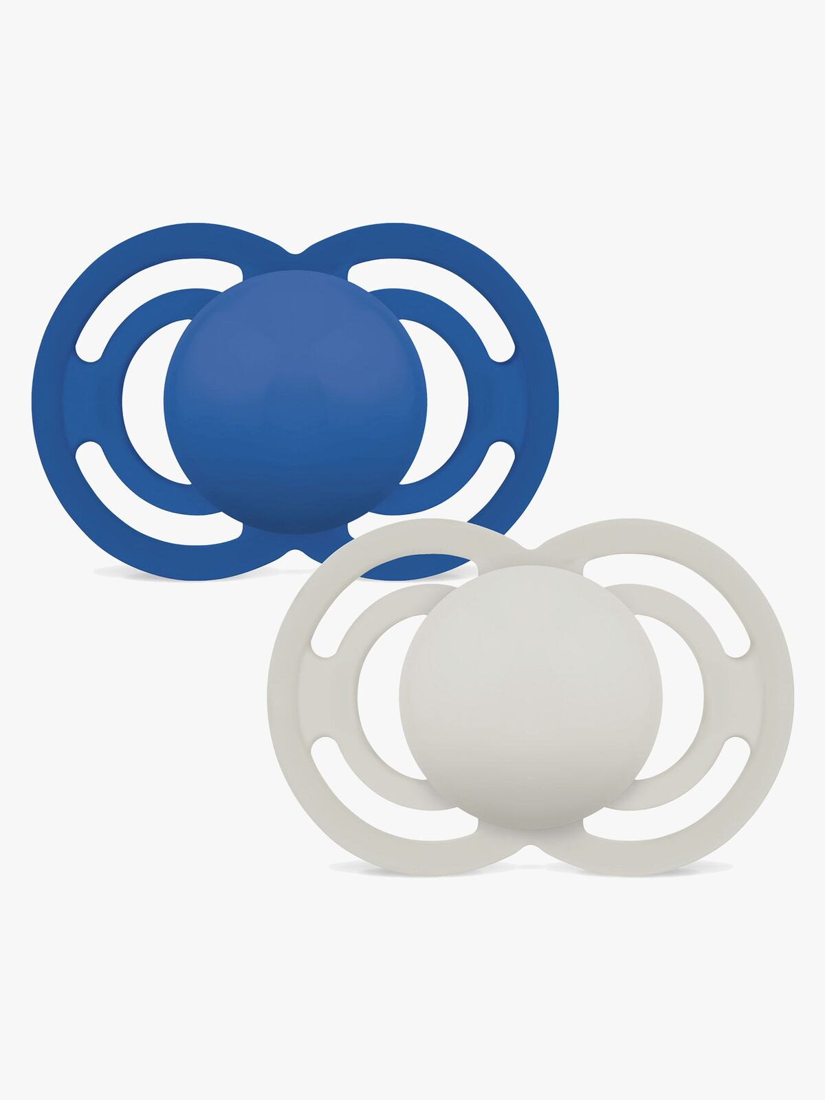 MAM Perfect Schnuller Silikon 2er-Pack 6-16m, Blau
