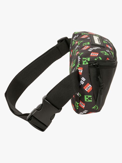 Minecraft Gürteltasche, Schwarz