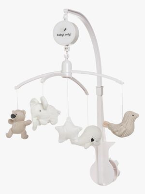 Baby's Only Mobile, Sand/White