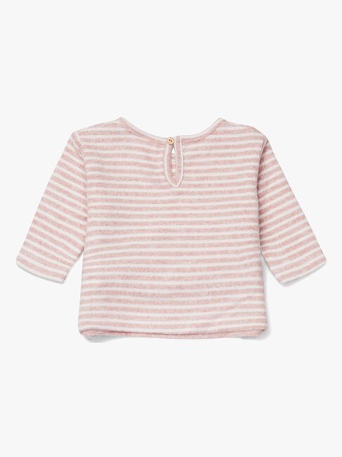 Luca & Lola Asia Pullover Baby, Pink Stripes