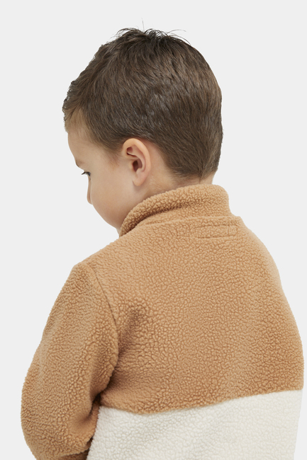Nordbjörn Rydal Fleecejacke, Tobacco Brown/Stonewash/Oatmeal