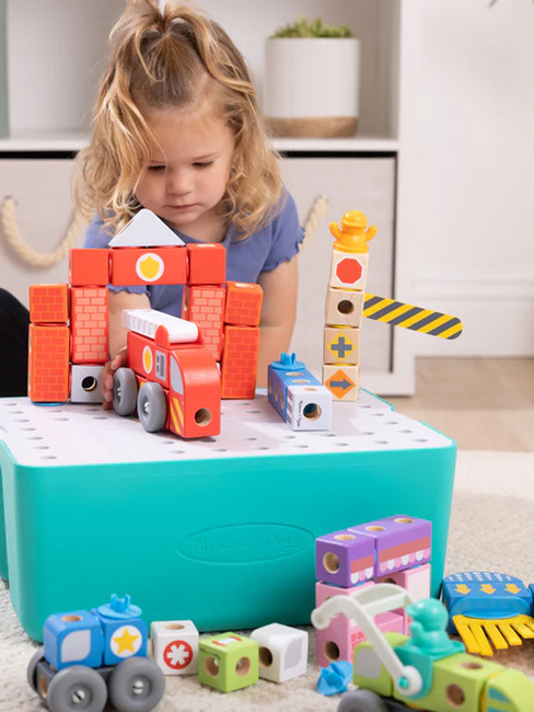 Melissa & Doug Blockables Bausatz Fahrzeug City 131 Teile 806292-2540_4d.jpg