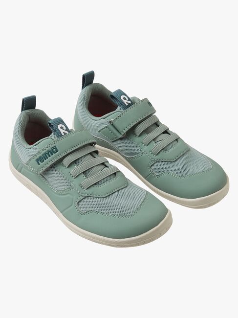 Reima Telmin Jr Barefoot Sneaker, Stone Green