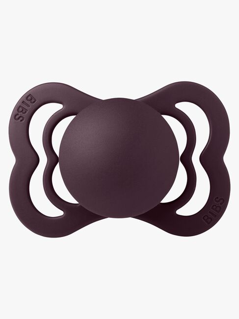 BIBS Supreme Schnuller Silikon Gr. 1, Plum