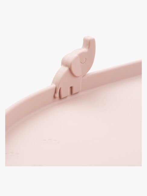 Done By Deer Elphee Tischset mit Kante Silikon, Powder