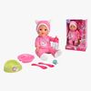 New Born Baby Puppe mit Katzenanzug 30 cm