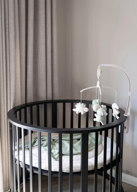 Baby's Only Musikmobile Animals, Laurel Green/Warm Linen