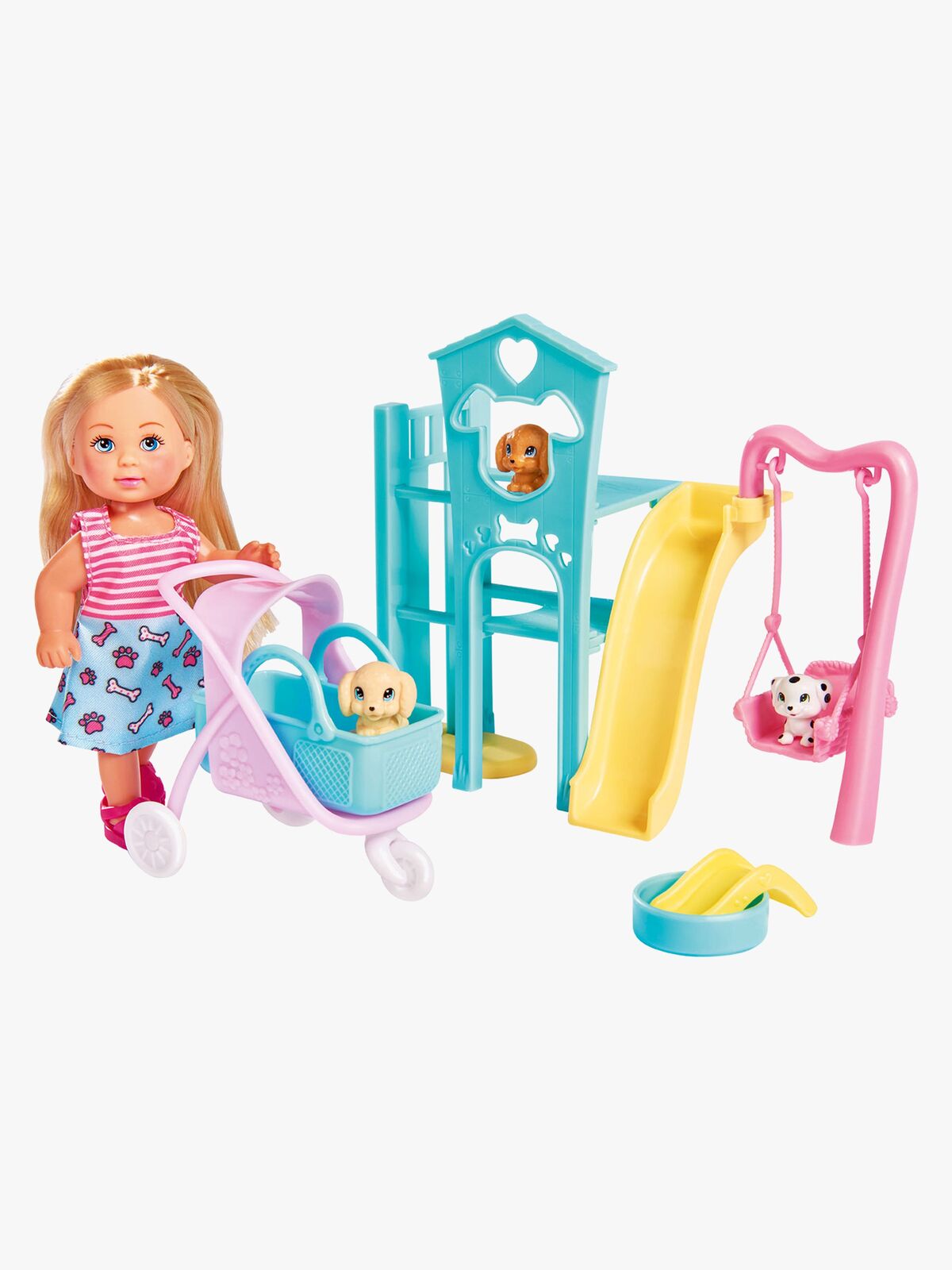 Evi Love Puppe mit Welpen