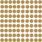 RoomMates Wallstickers Gold Confetti Dots