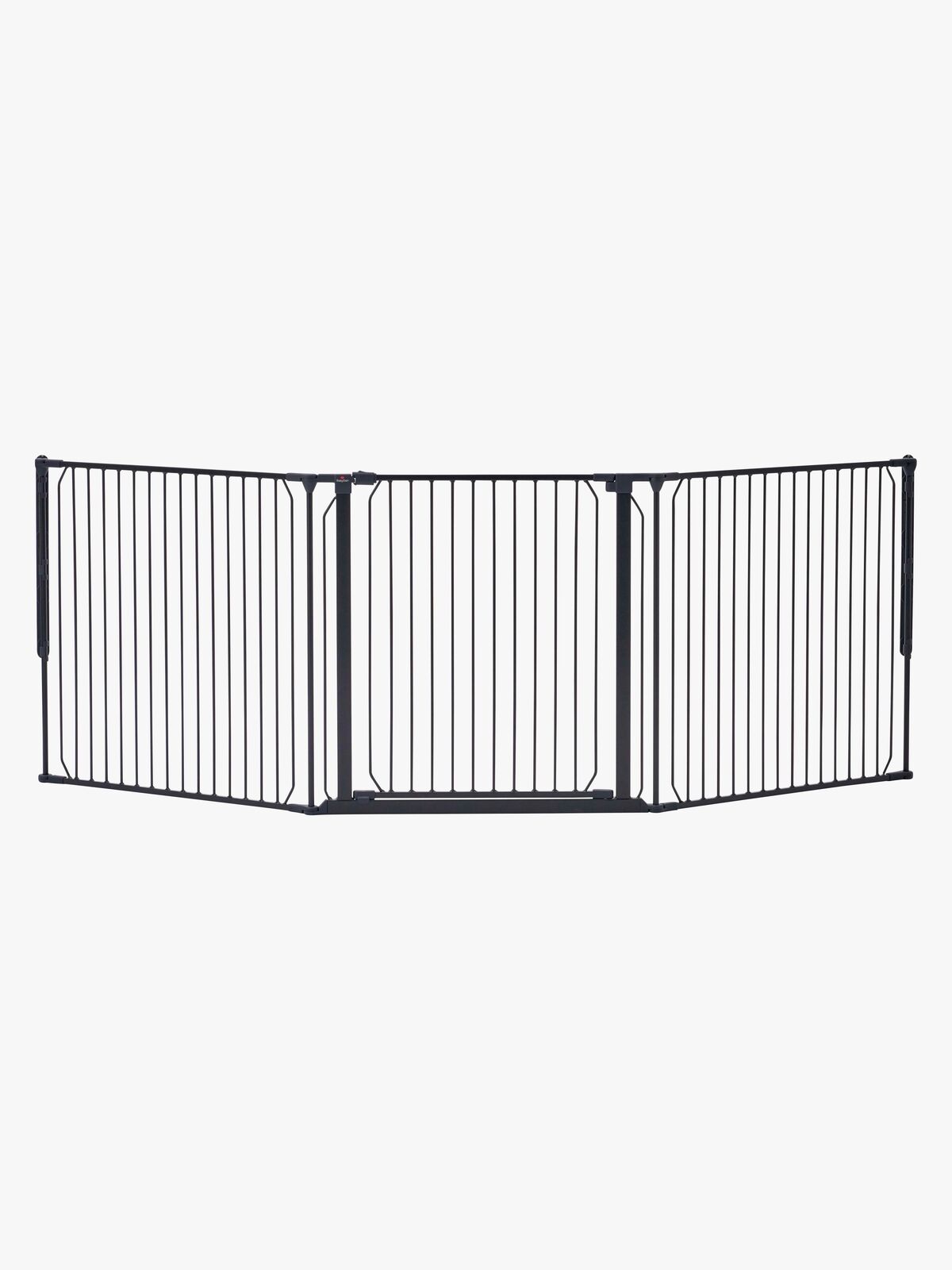 BabyDan CombiFit L Schraubgitter 90-223 cm, Schwarz