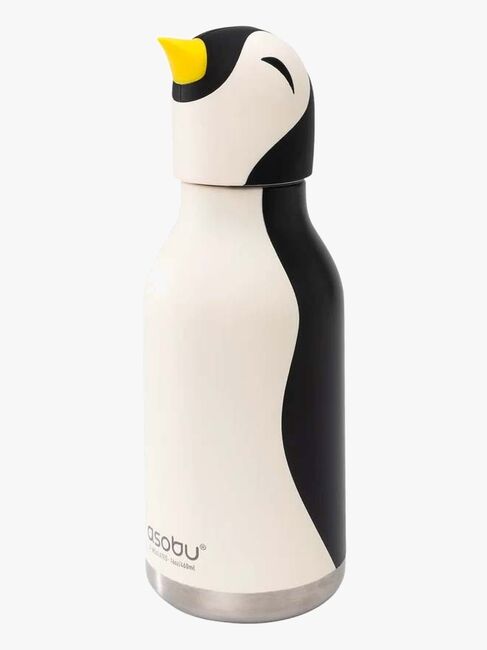 Asobu Bestie Trinkflasche Pinguin, Schwarz/Weiß SBV44-PENGUIN-4840_1.jpg