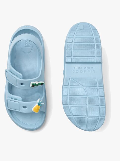 LIEWOOD Lilo Sandalen mit Anhängern, Beach Blue