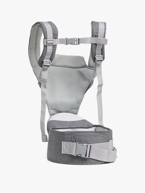 Beemoo CARE Carry Comfort 4-in-1 Babytrage & Hüftsitz, Grey