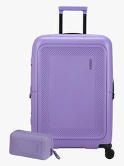 American Tourister Dashpop Koffer 76-84L & Kulturbeutel POP, Violet Purple