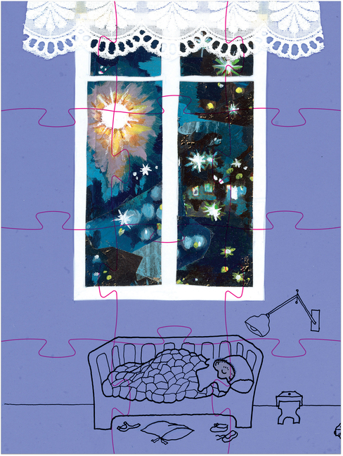 Barbo Toys Willi Wiberg Deco Puzzles 3-in-1