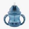 Nuby Twin Handle Flip It Becher 240 ml +12 m, Blau
