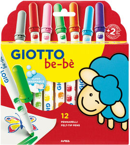 GiottoBebe Filzstifte 12er-Pack