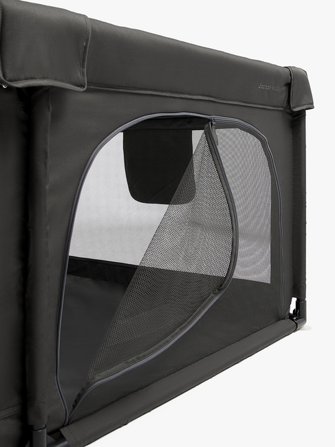 Beemoo SAFE Space XXL Laufgitter 200x180 cm, Ash Grey