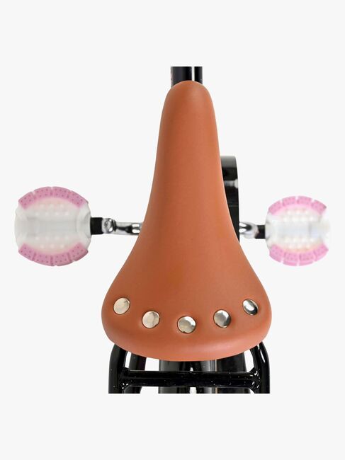 Volare Excellent Fahrrad mit Korb 14 Zoll, Schwarz