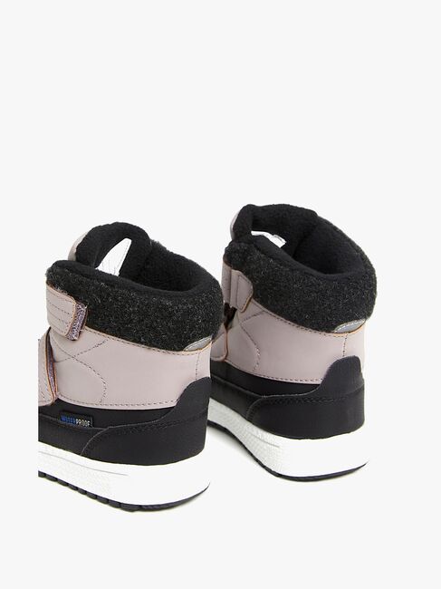Nordbjørn Husky Winterstiefel, Black/Old Pink