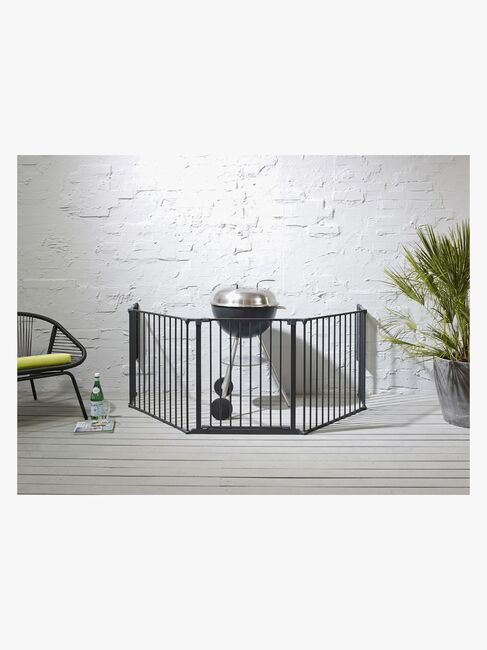 BabyDan Flex L Schraubgitter, Schwarz