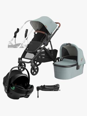 UPPAbaby Vista V3 Kombikinderwagen inkl. Axkid GOKID Babyschale & Basis, Kenzi