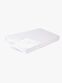BabyMatex Jersey Spannbettlaken für Kinderbett 90 x 190 cm, Weiß