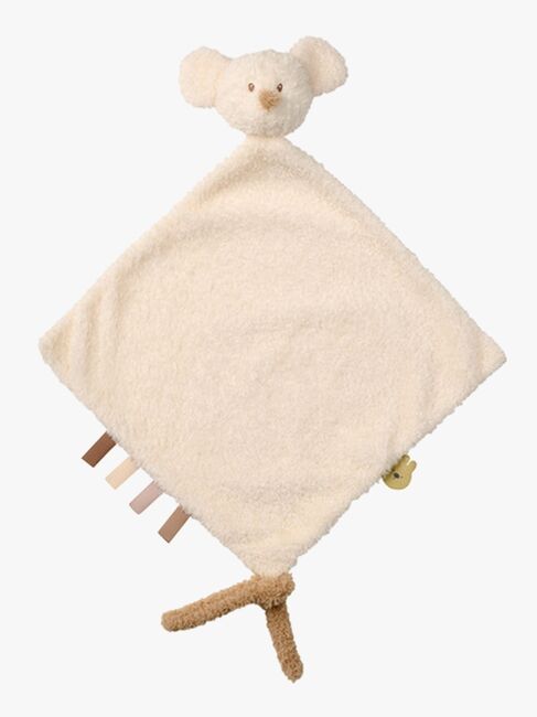 Nattou Teddy Schmusetuch Maus, Elfenbeinweiß