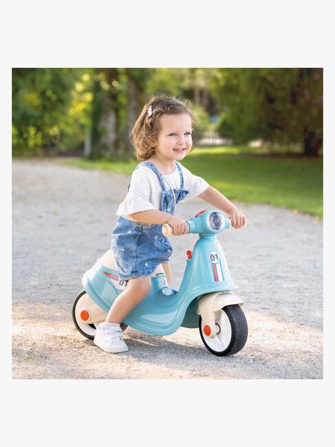 Smoby Tretroller Ride-On, Blau
