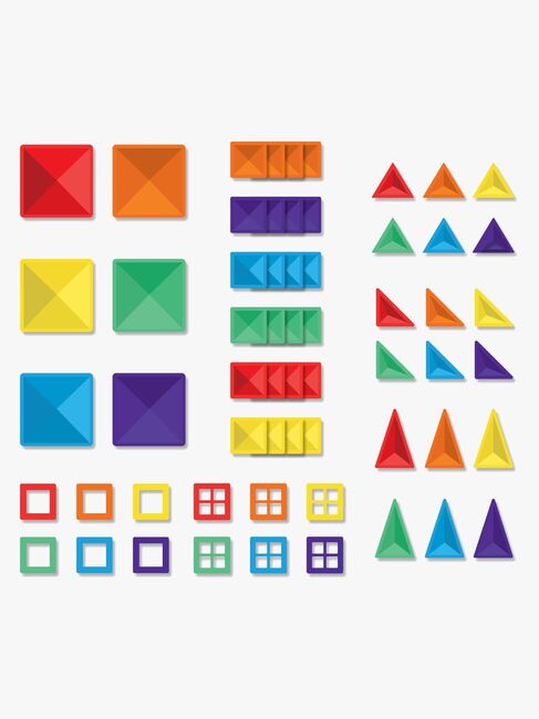 Connetix Magnetische Bauteile Rainbow Starter-Set 60 Teile
